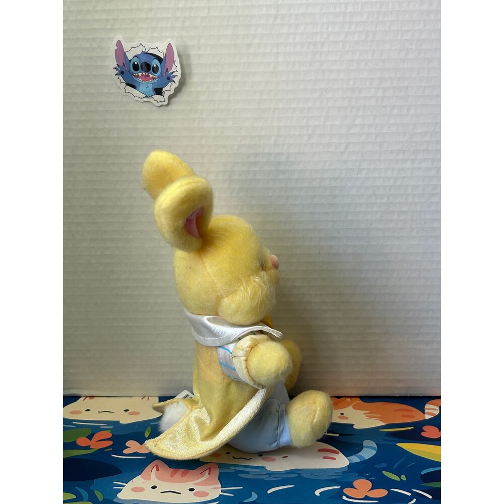 Disney Store Easter Alice In Wonderland March Hare Bean Bag Bunny Rabbit Plush - Picture 8 of 12